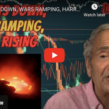 MARKETS DOWN, WARS RAMPING, HARRIS RISING